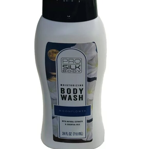 Pro Silk Moisturizing Body Wash Moonflower Scent 24 OZ bottle - Picture 1 of 4